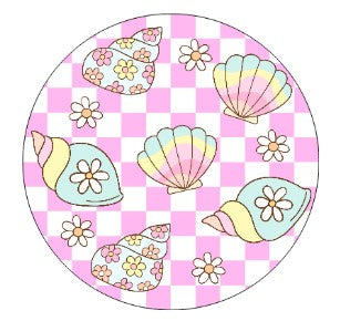 Round Cardstock Inserts --Cherry/ Shapes/Misc Collection