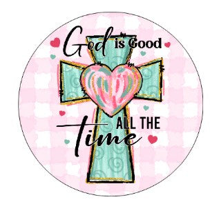 Round Cardstock Inserts -- Religious Collection