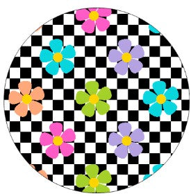 Round Cardstock Inserts -- Flower Collection