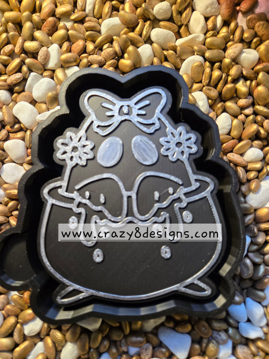 Cauldron Ghost Freshie Mold