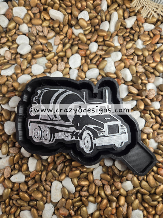 Cement Truck Freshie Mold