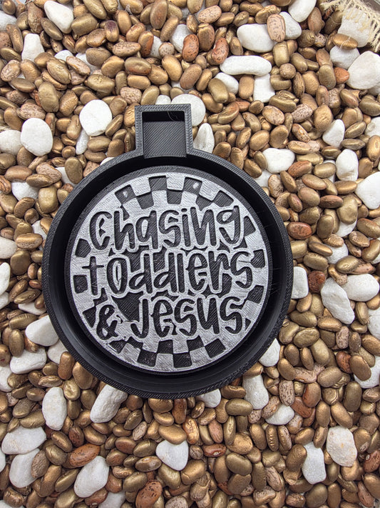 Chasing Toddlers and Jesus Freshie Mold
