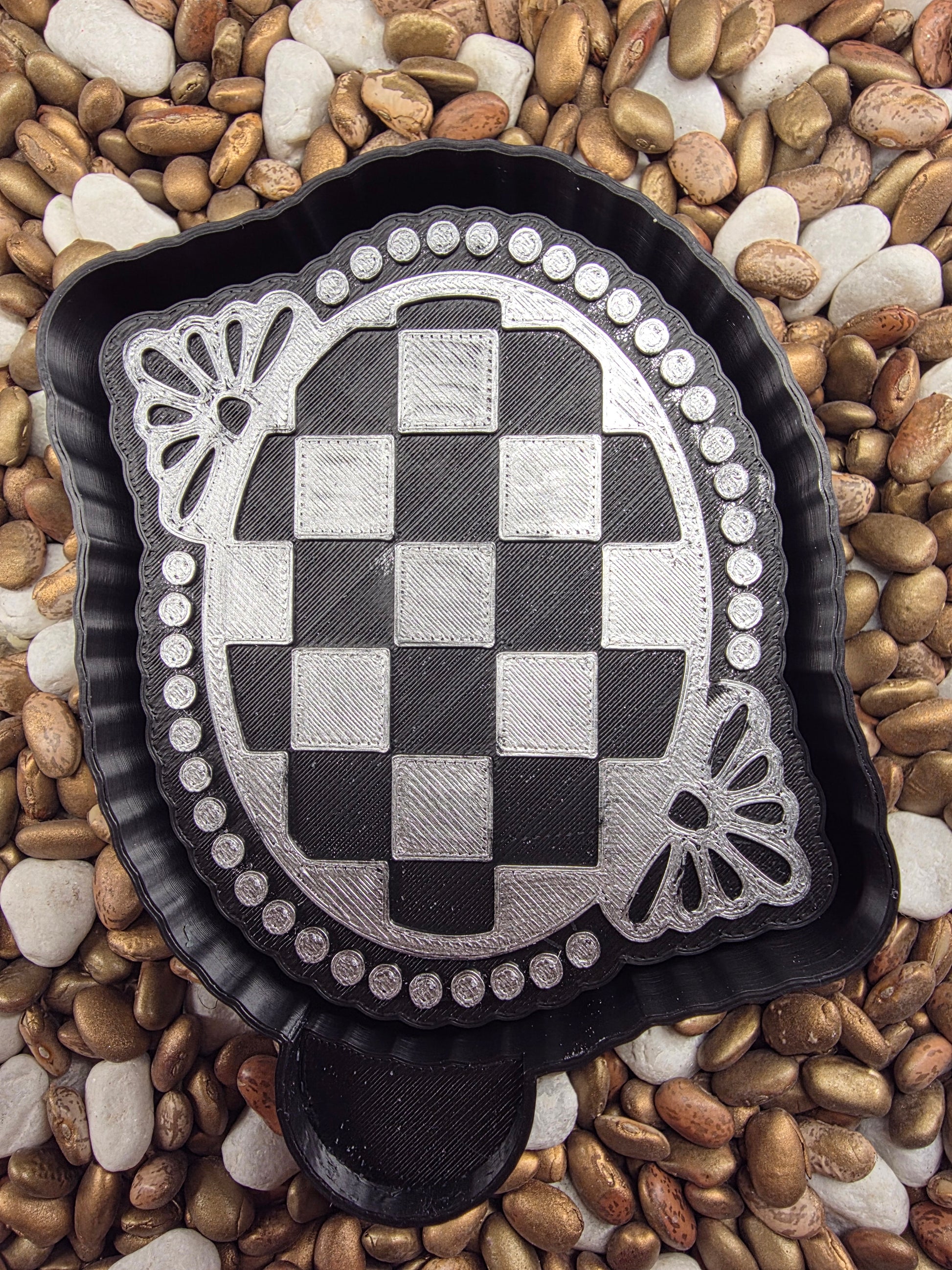  Checkered Frame Freshie Mold