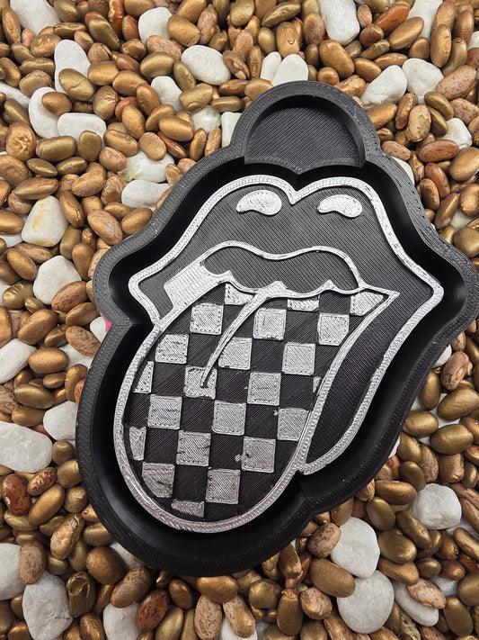  Checkered Tongue Freshie Mold