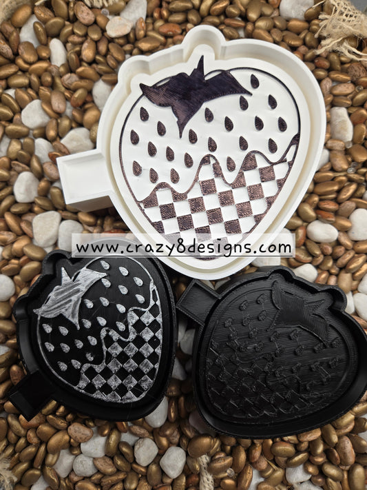 Chocolate Strawberry Freshie Mold / Vent Clips