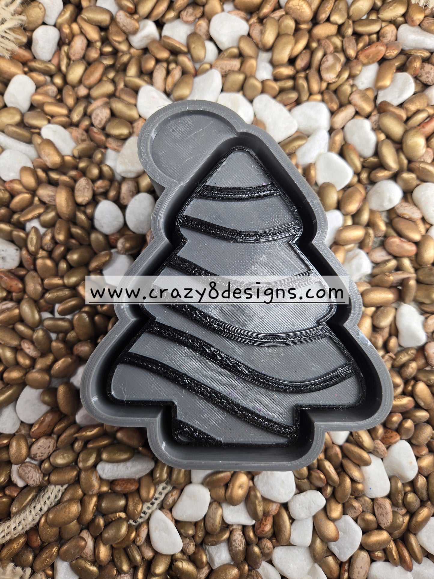 Christmas Tree Freshie Mold 