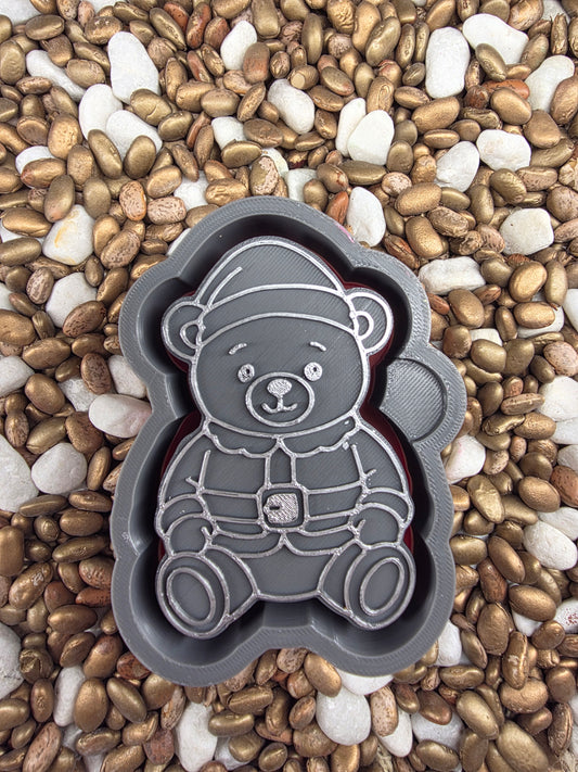 Christmas Bear Freshie Mold