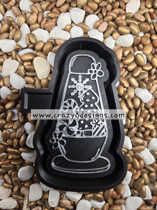 Christmas Lava Lamp Freshie Mold