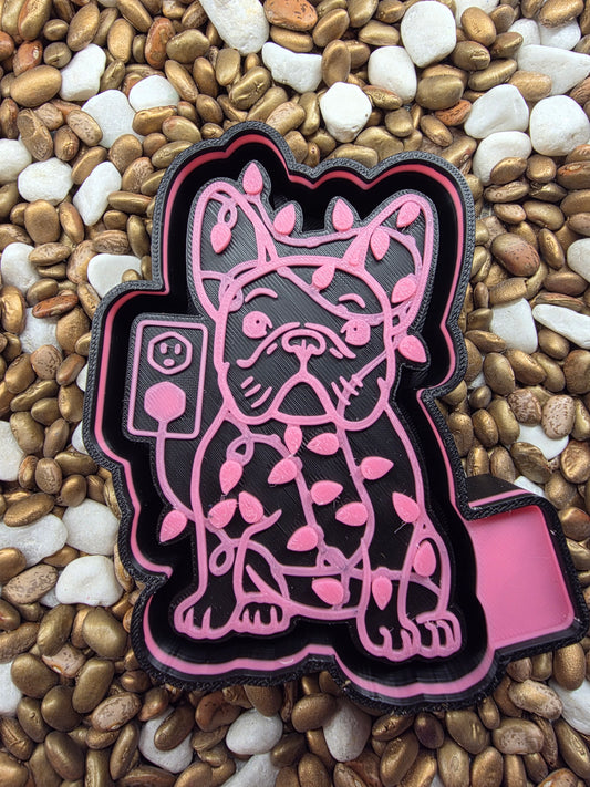  Christmas Lights Dog Freshie Mold