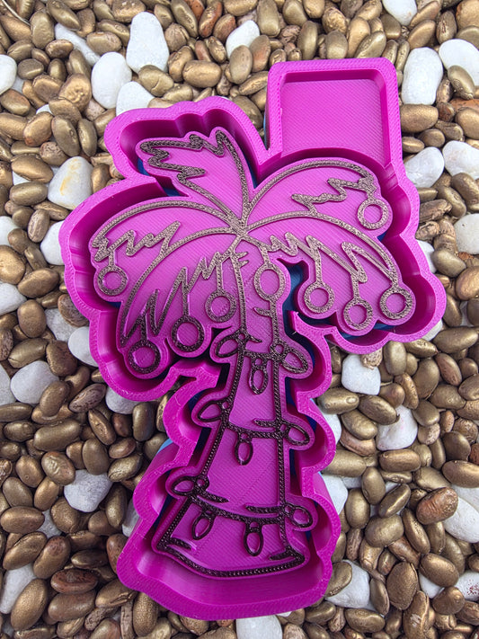 Christmas Palm Tree Freshie Mold