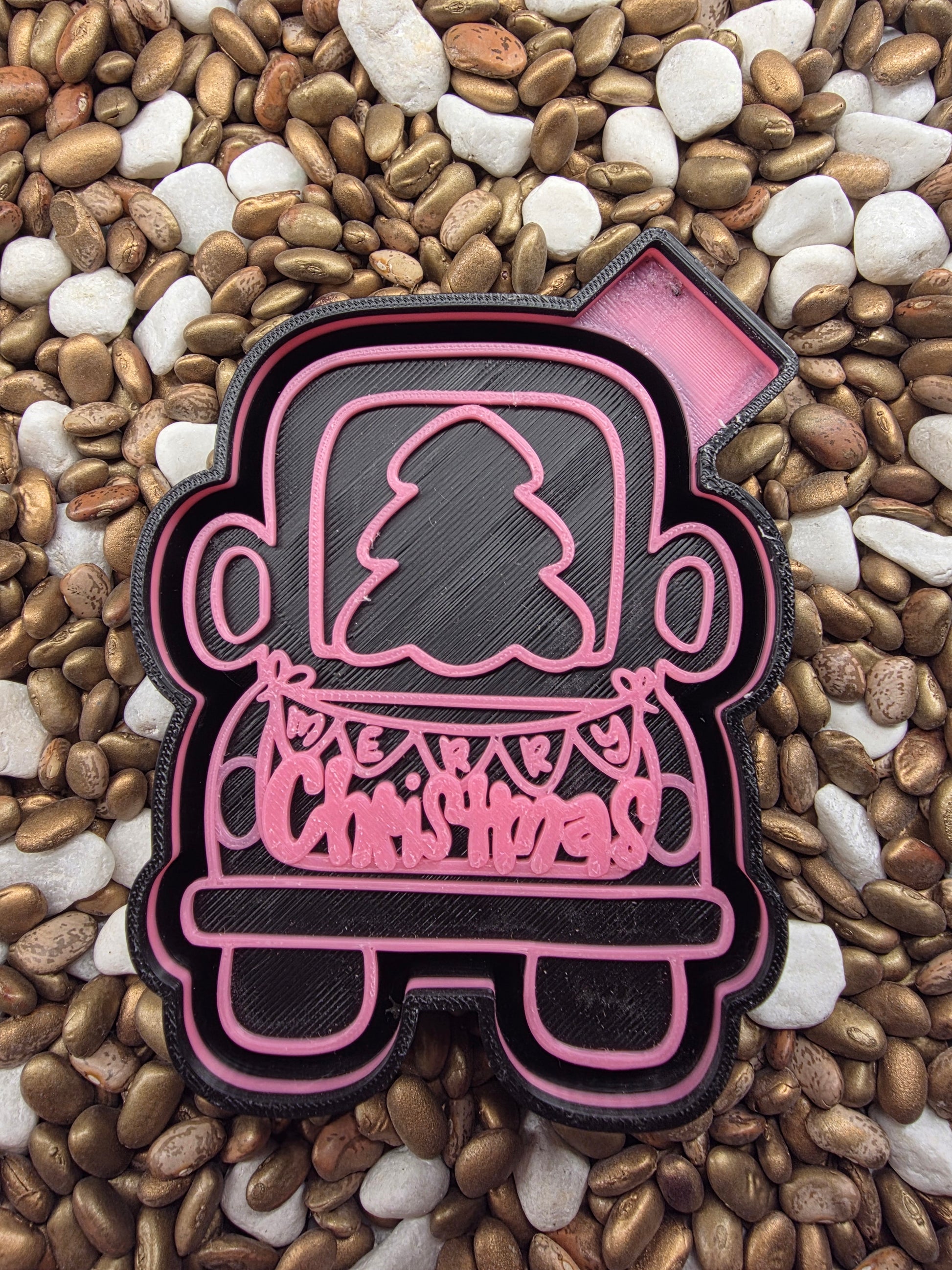 Christmas Truck Freshie Mold
