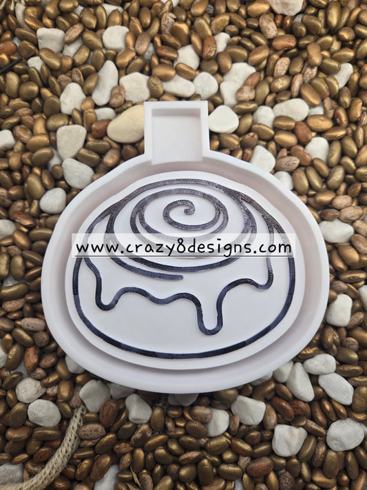 Cinnamon Roll  Freshie Mold