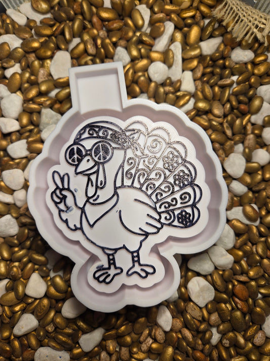 Cool Turkey Freshie Mold