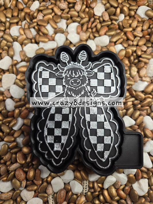 Cow Bow Freshie Mold