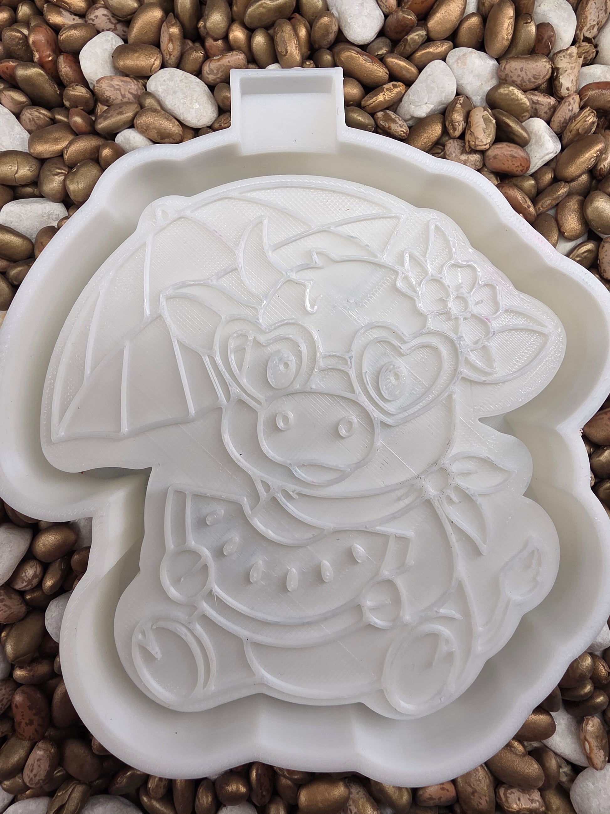 Cow Watermelon Freshie Mold