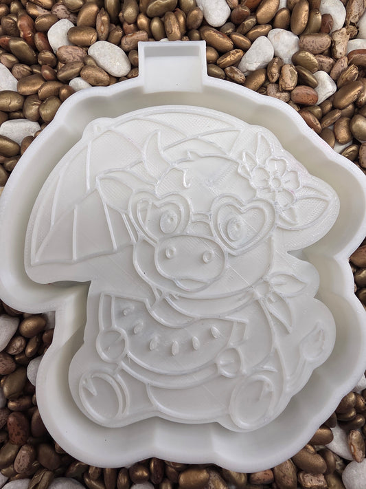 Cow Watermelon Freshie Mold