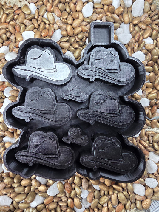 Cowboy Hat Wax Melt Mold