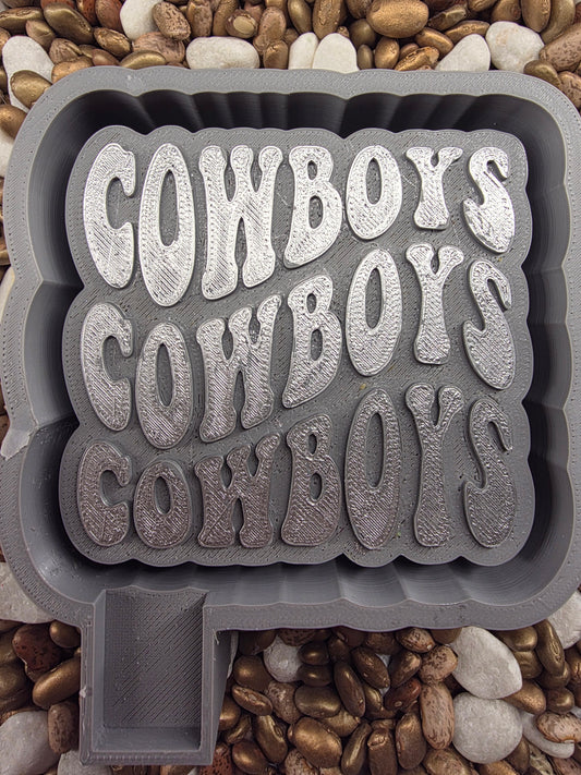  Cowboys Freshie Mold