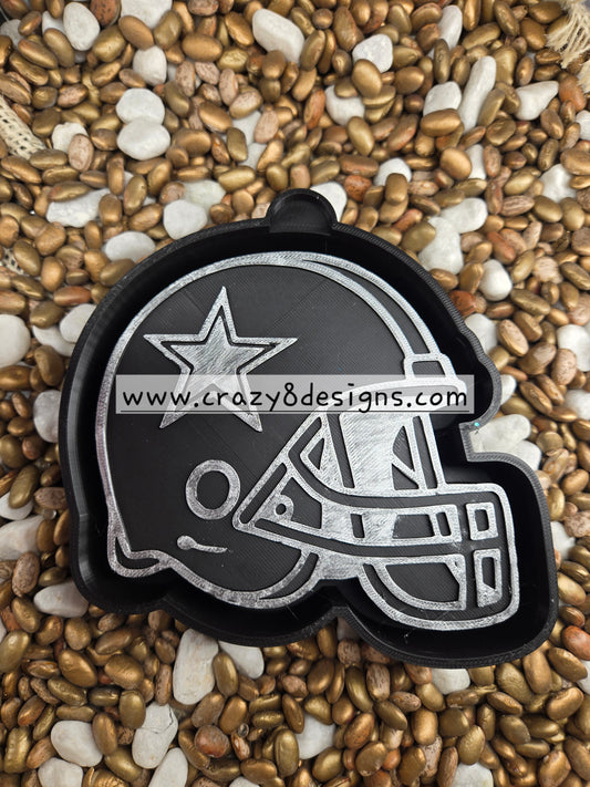 Cowboys Helmet Freshie Mold