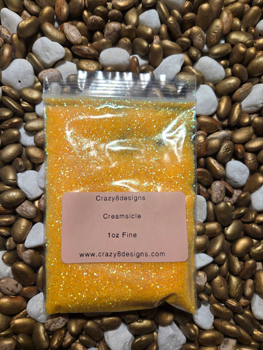 Creamsicle Fine Glitter