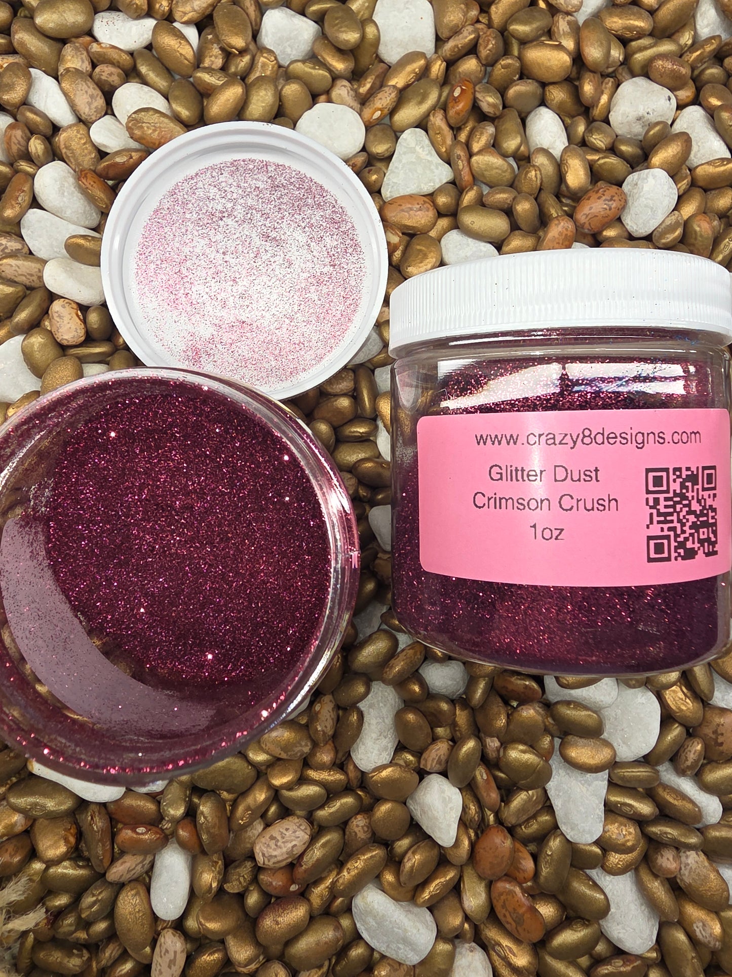 Crimson Crush Glitter Dust