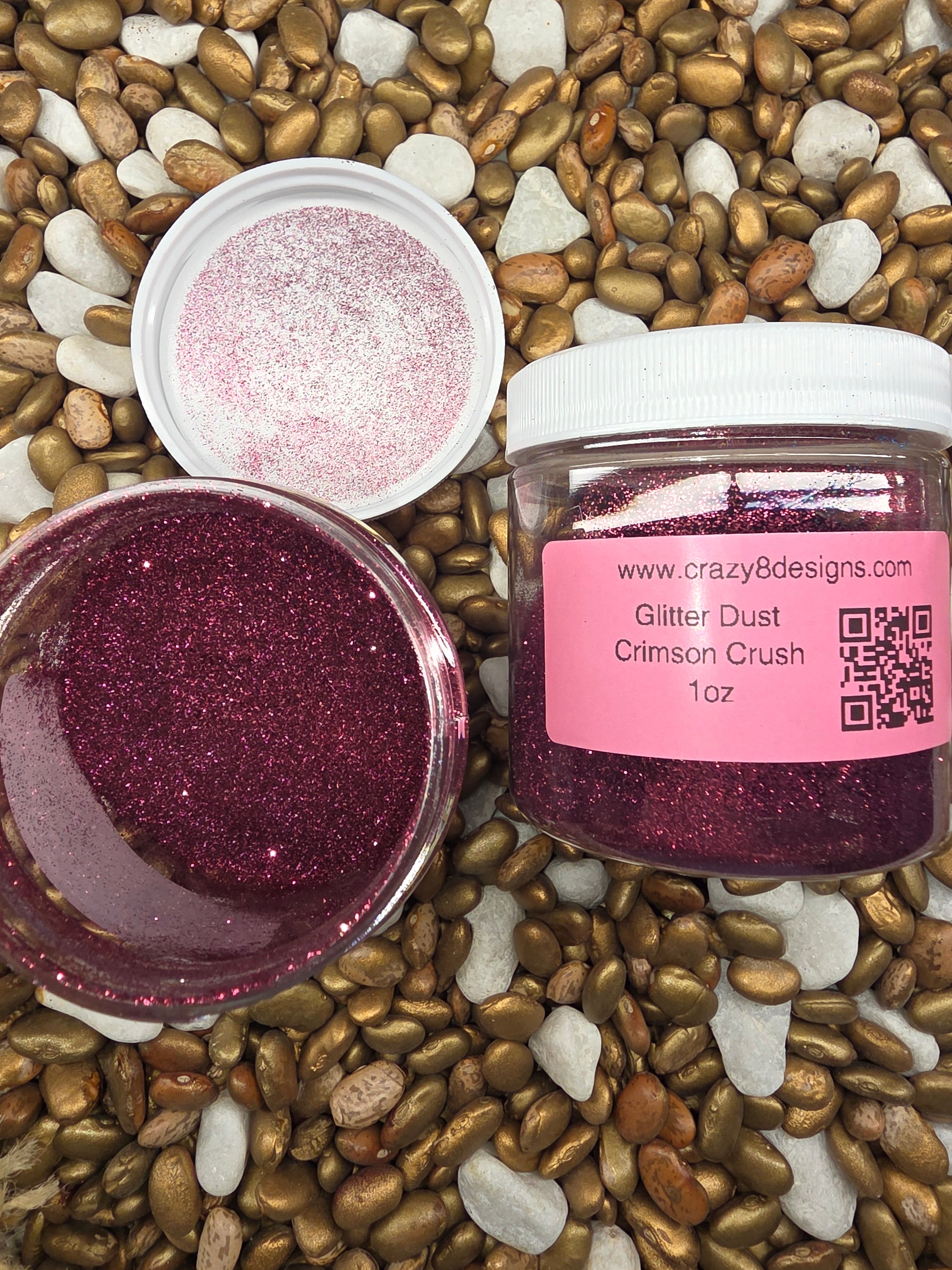 Crimson Crush Glitter Dust