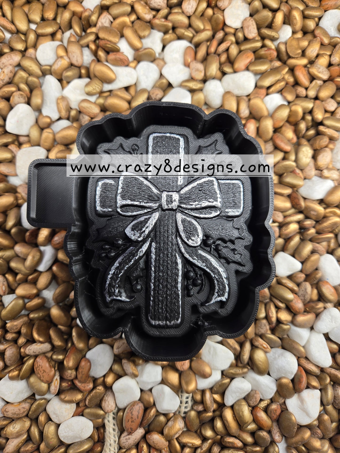 Cross 3d Freshie Mold