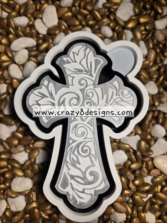 Cross Freshie Mold
