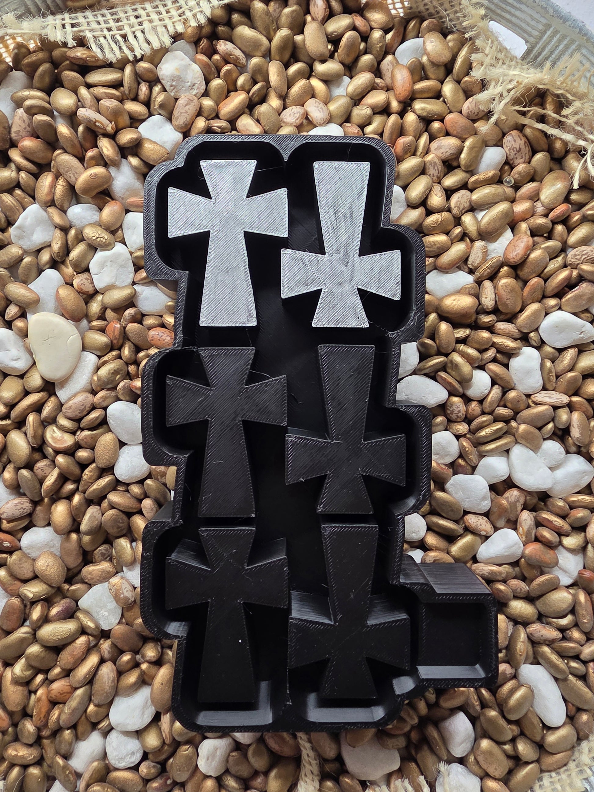 Cross Wax Melt Mold 