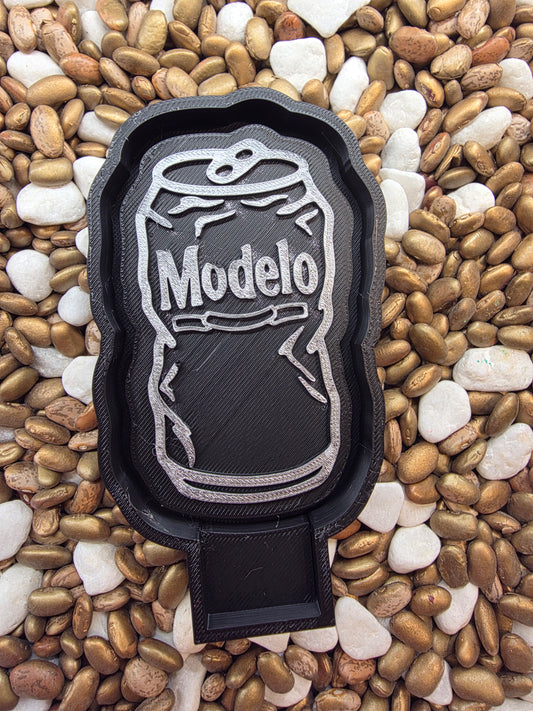 Crushed  Modelo Can Freshie Mold