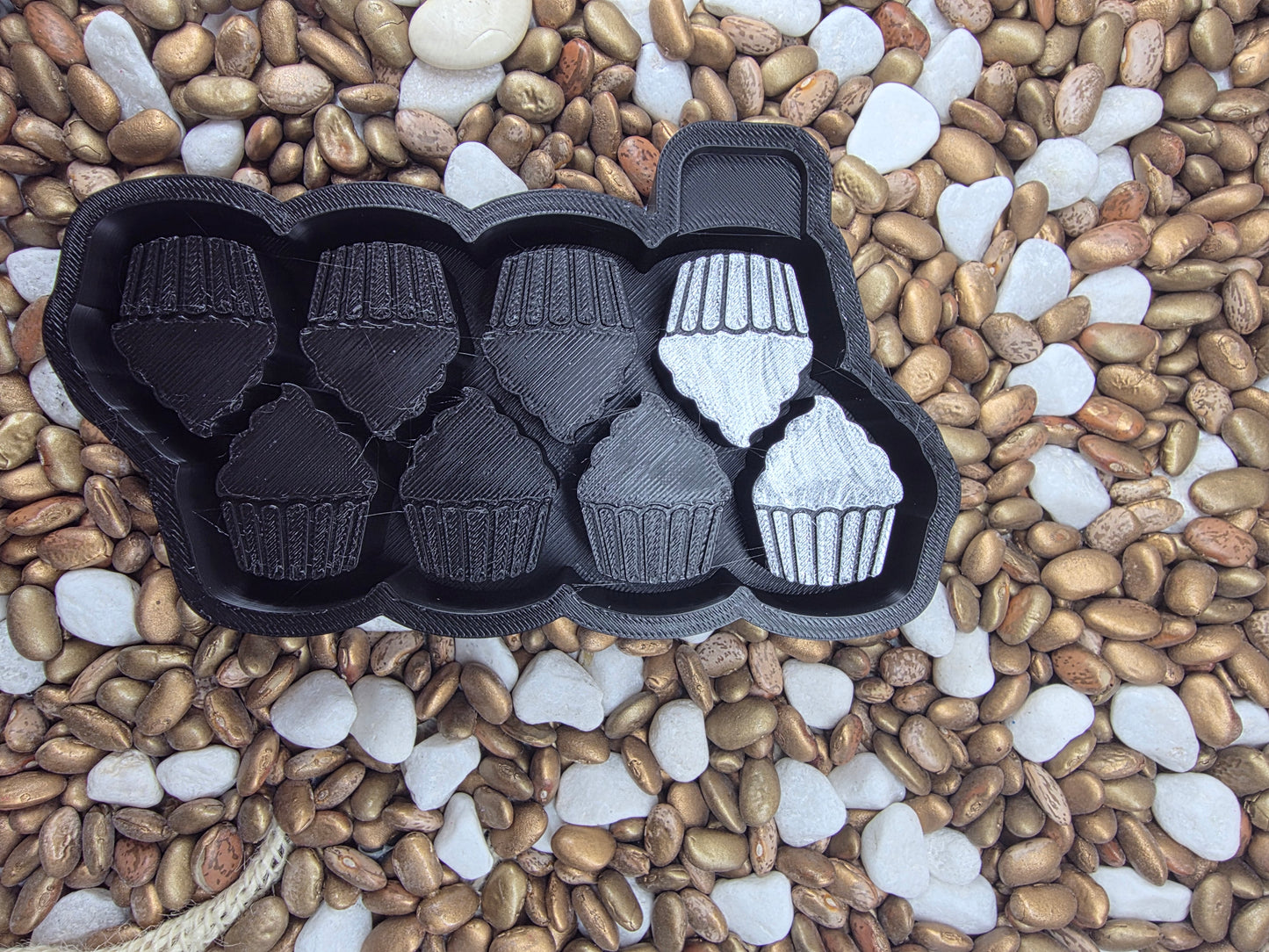 Cup Cake Wax Melt Mold