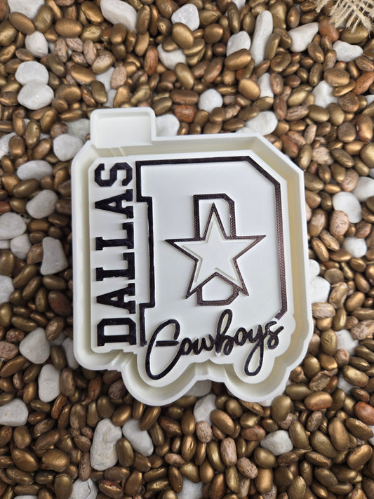 D Cowboys Freshie Mold