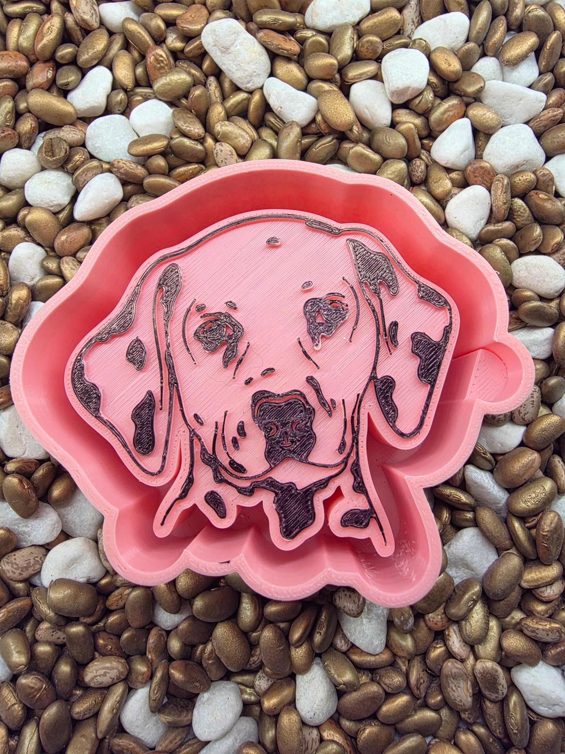 Dalmatian Freshie Mold 