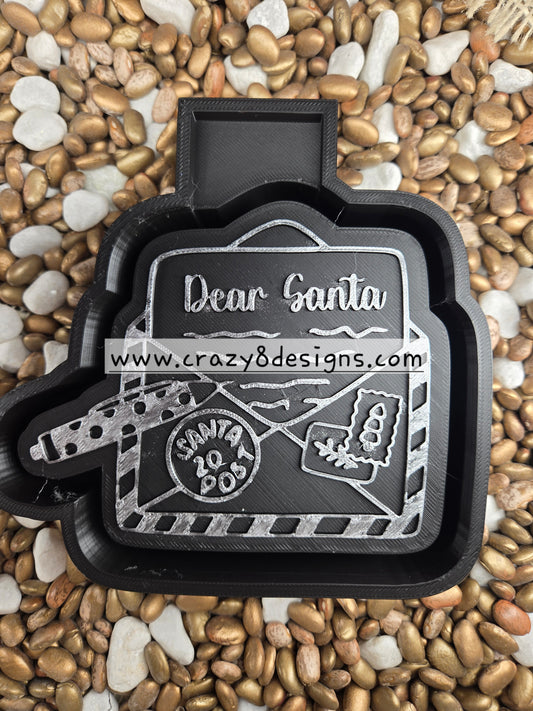 Dear Santa Freshie Mold