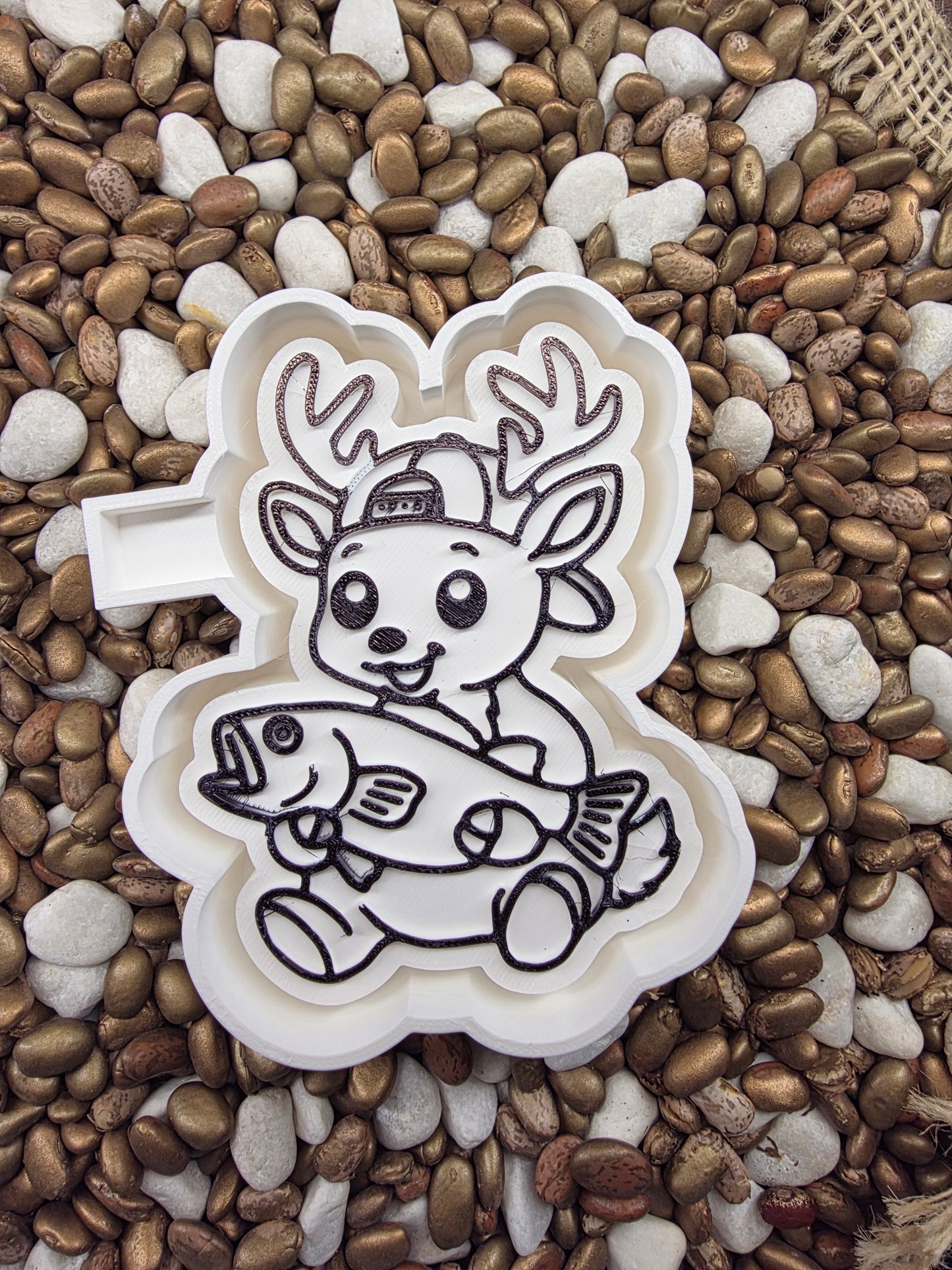 Deer Fish Freshie Mold