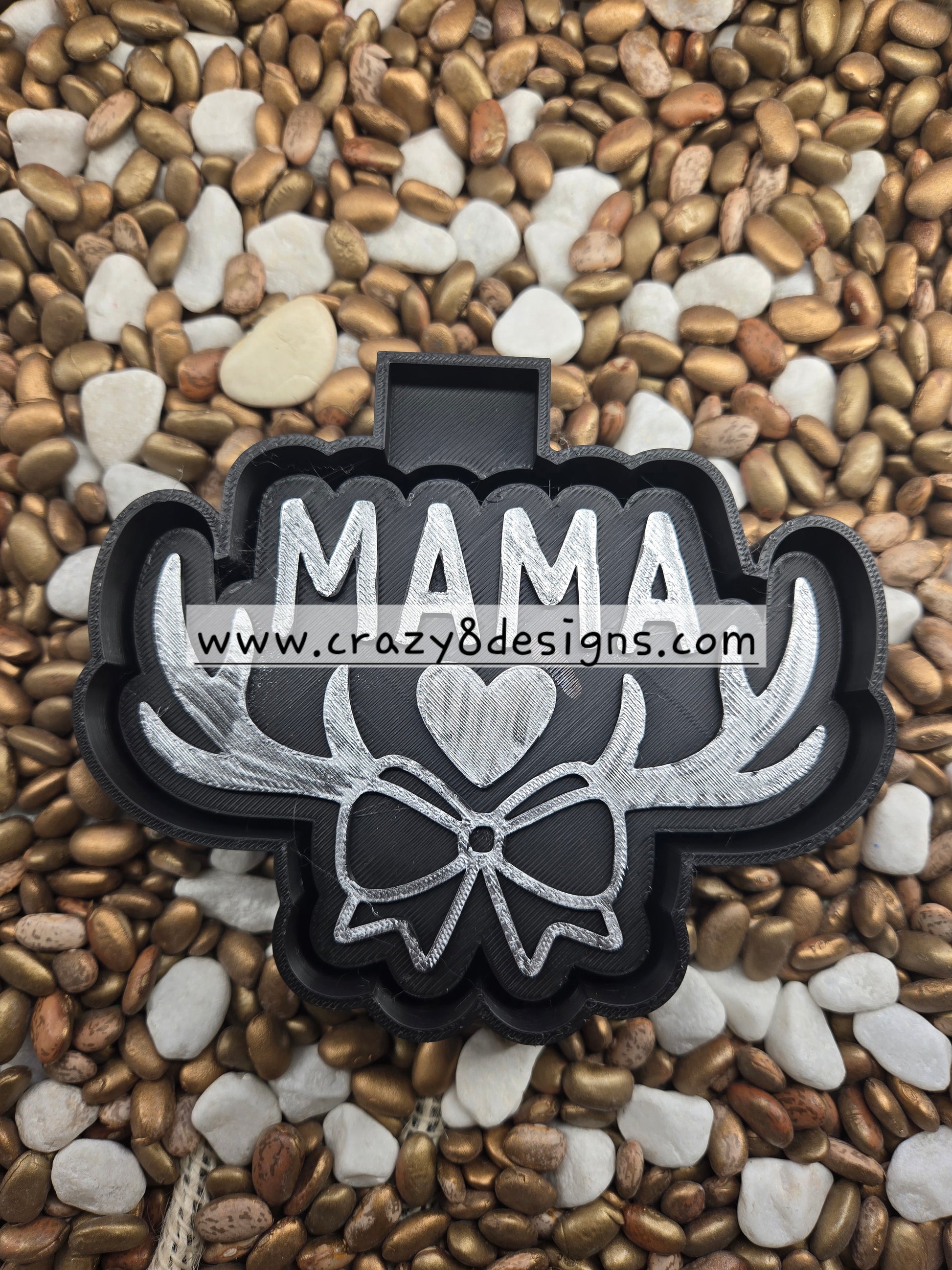 Deer Horn Mama Freshie Mold