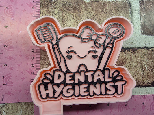 Dental Hygienist Silicone Freshie Mold