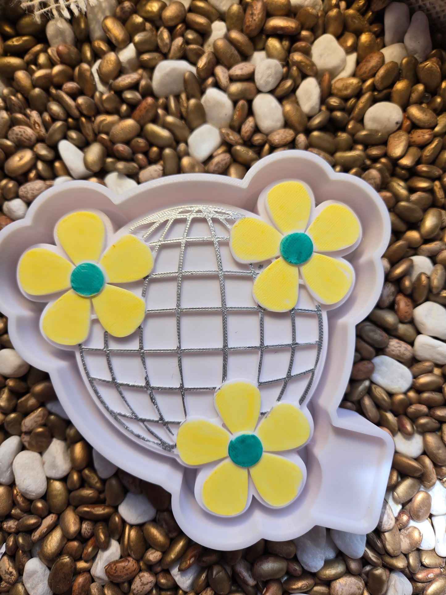  Disco Flower Freshie Mold