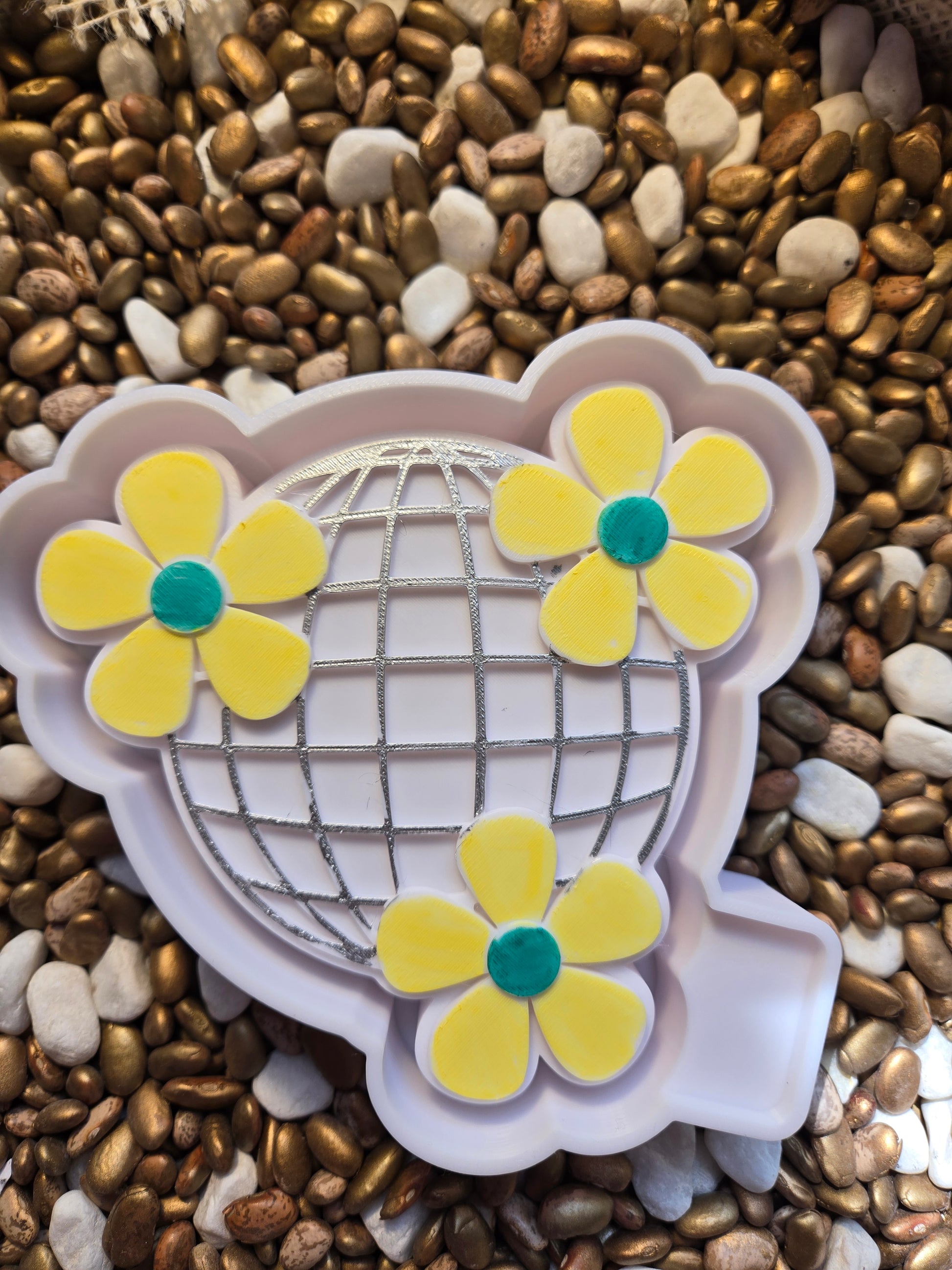  Disco Flower Freshie Mold