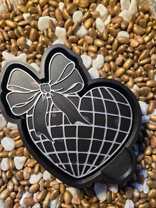 Disco Heart Freshie Mold