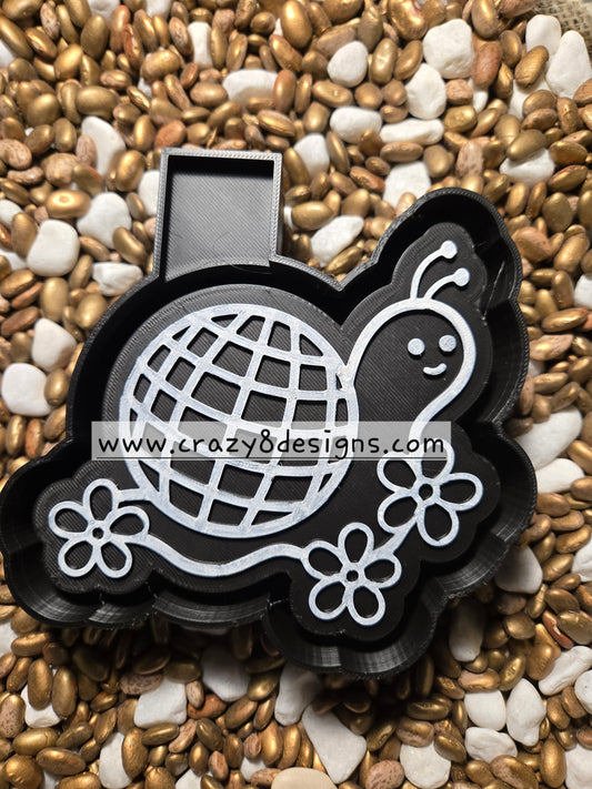 Disco Snail Freshie Mold