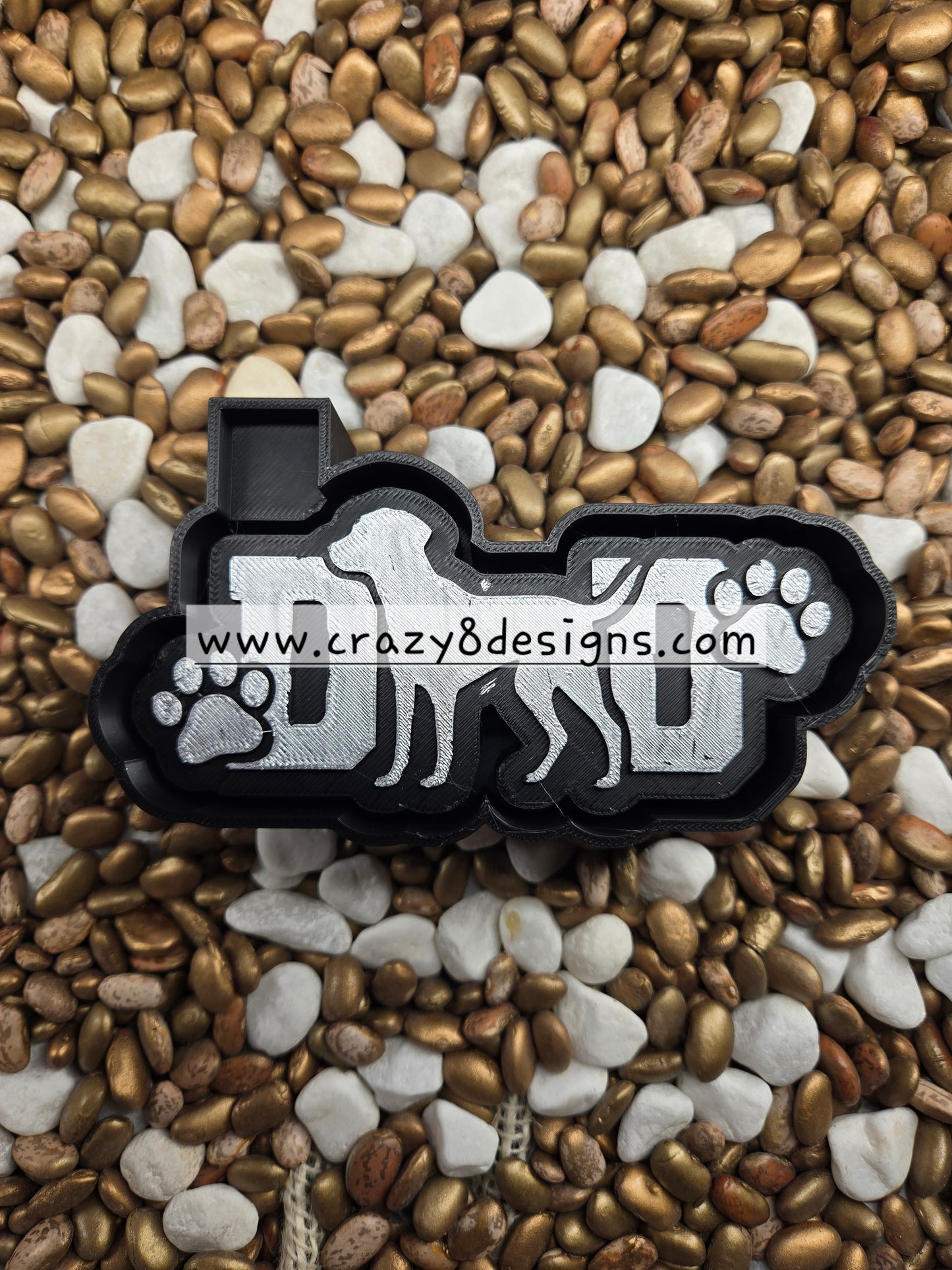 Dog DAD Freshie Mold