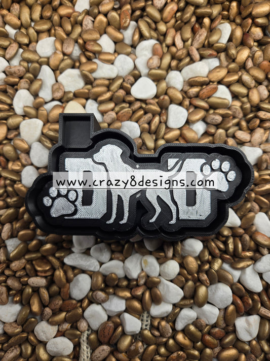 Dog DAD Freshie Mold