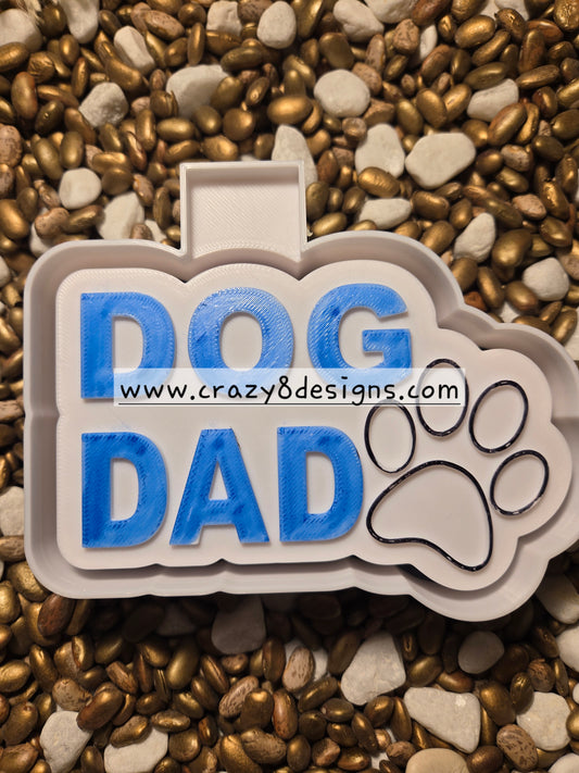 Dog Dad Freshie Mold
