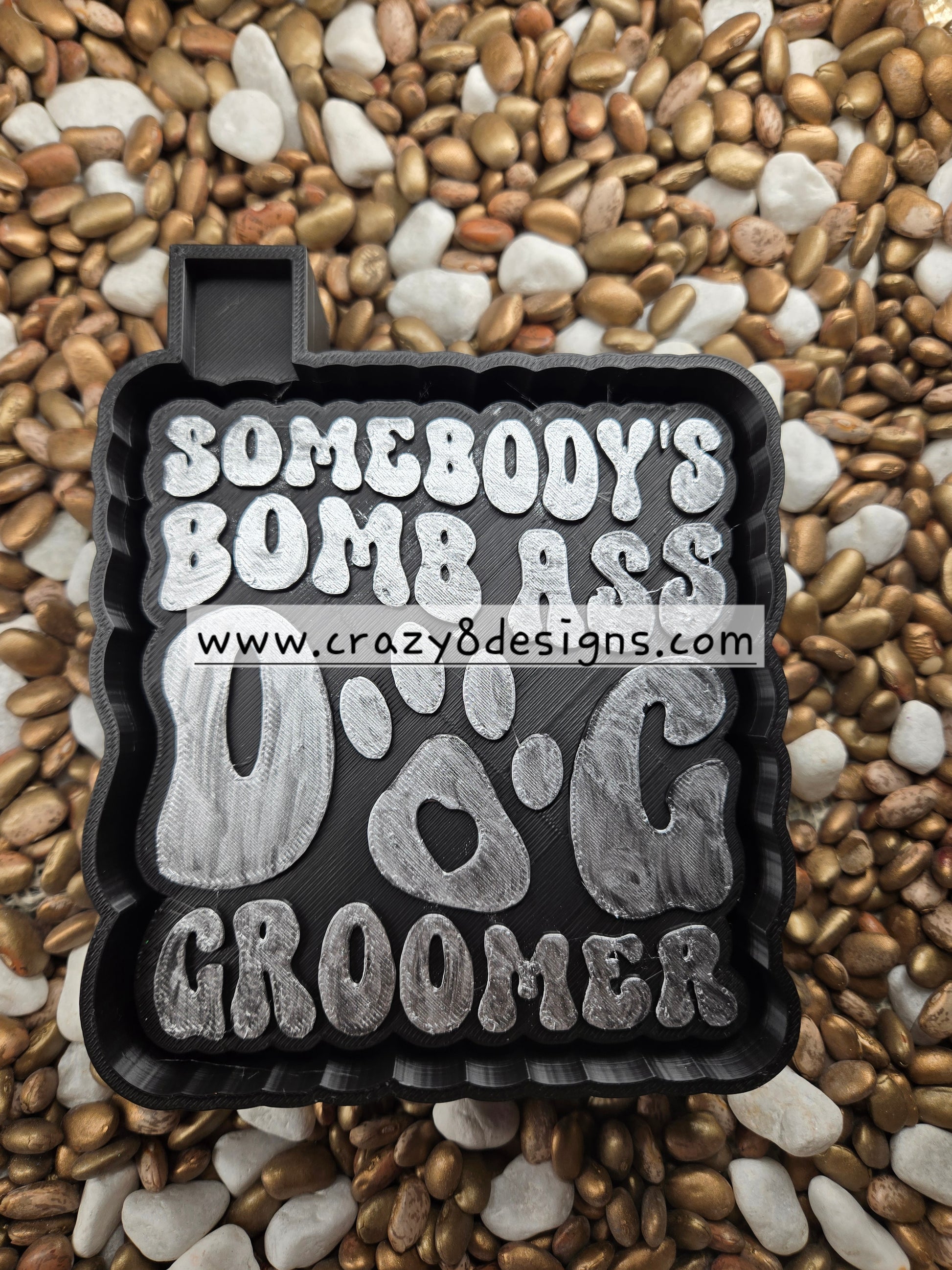 Dog Groomer Freshie Mold