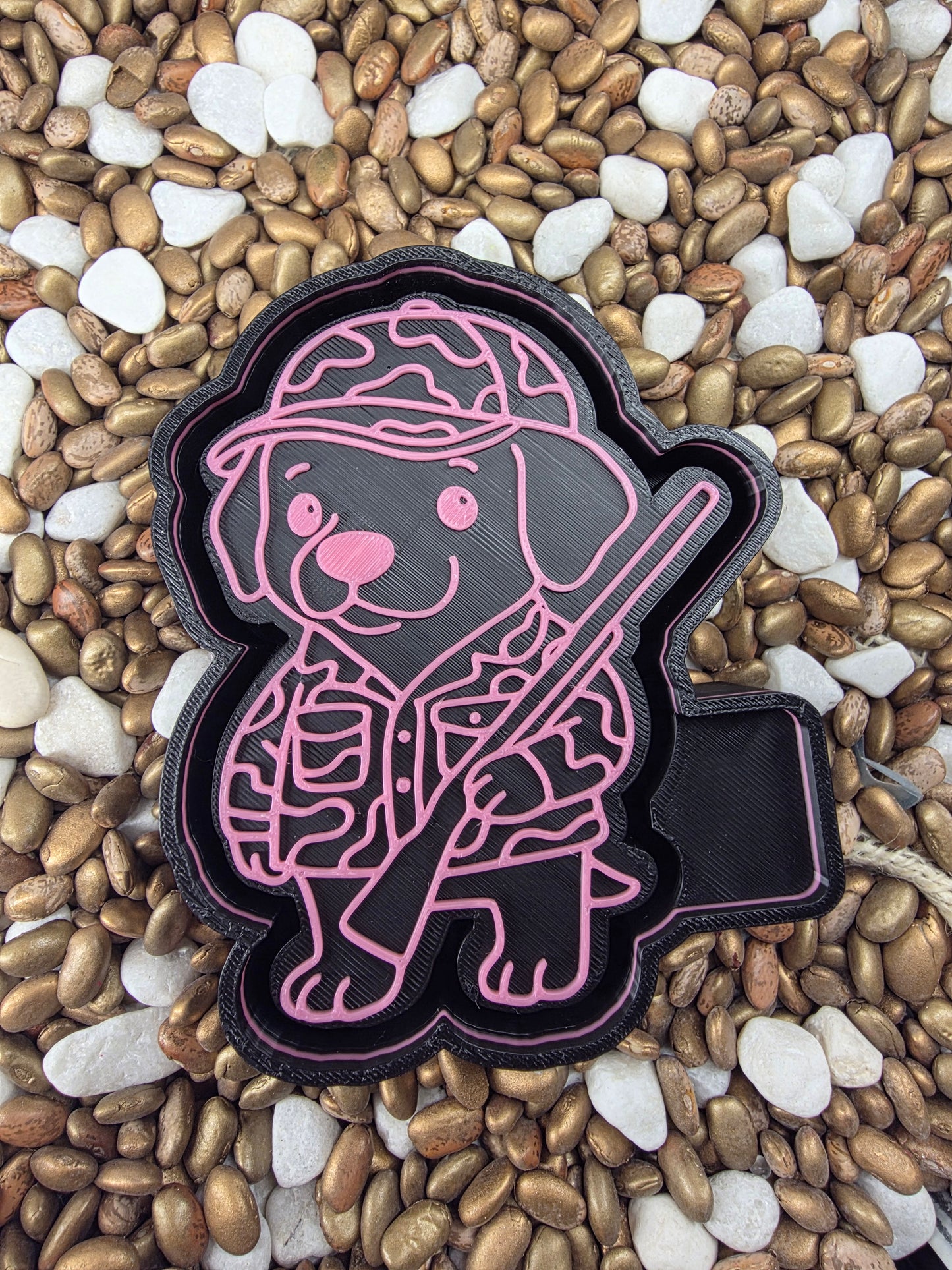 Dog Hunt Freshie Mold 