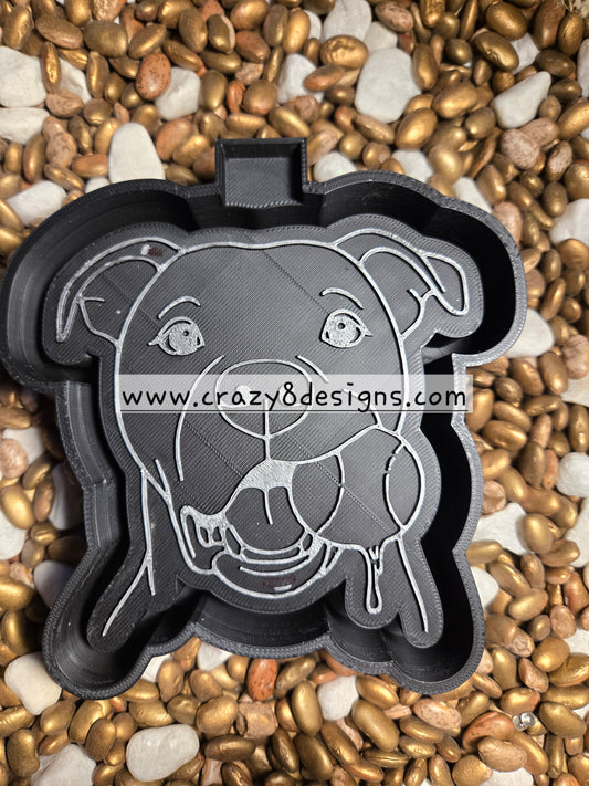 Dog With Ball Freshie Mold