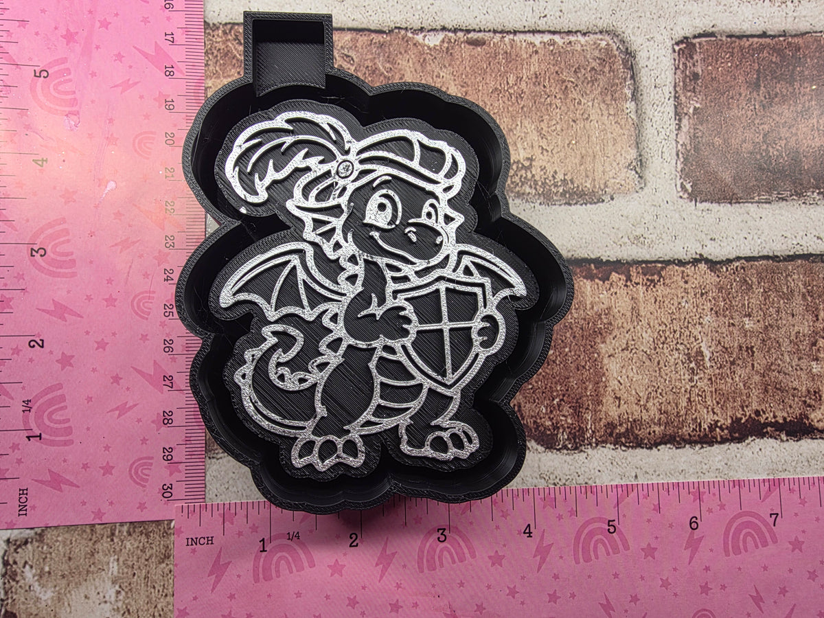 Dragon Armor Freshie Mold