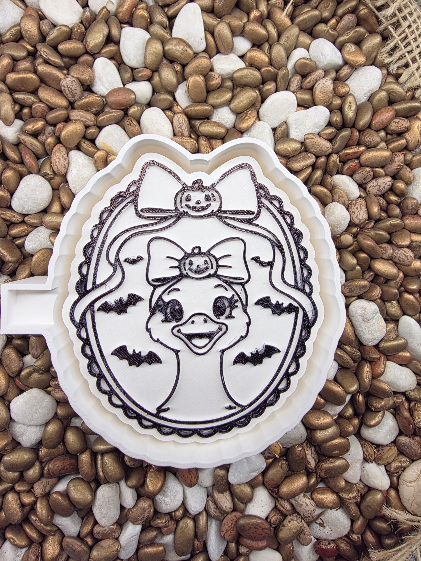  Duck Bat Frame Freshie Mold