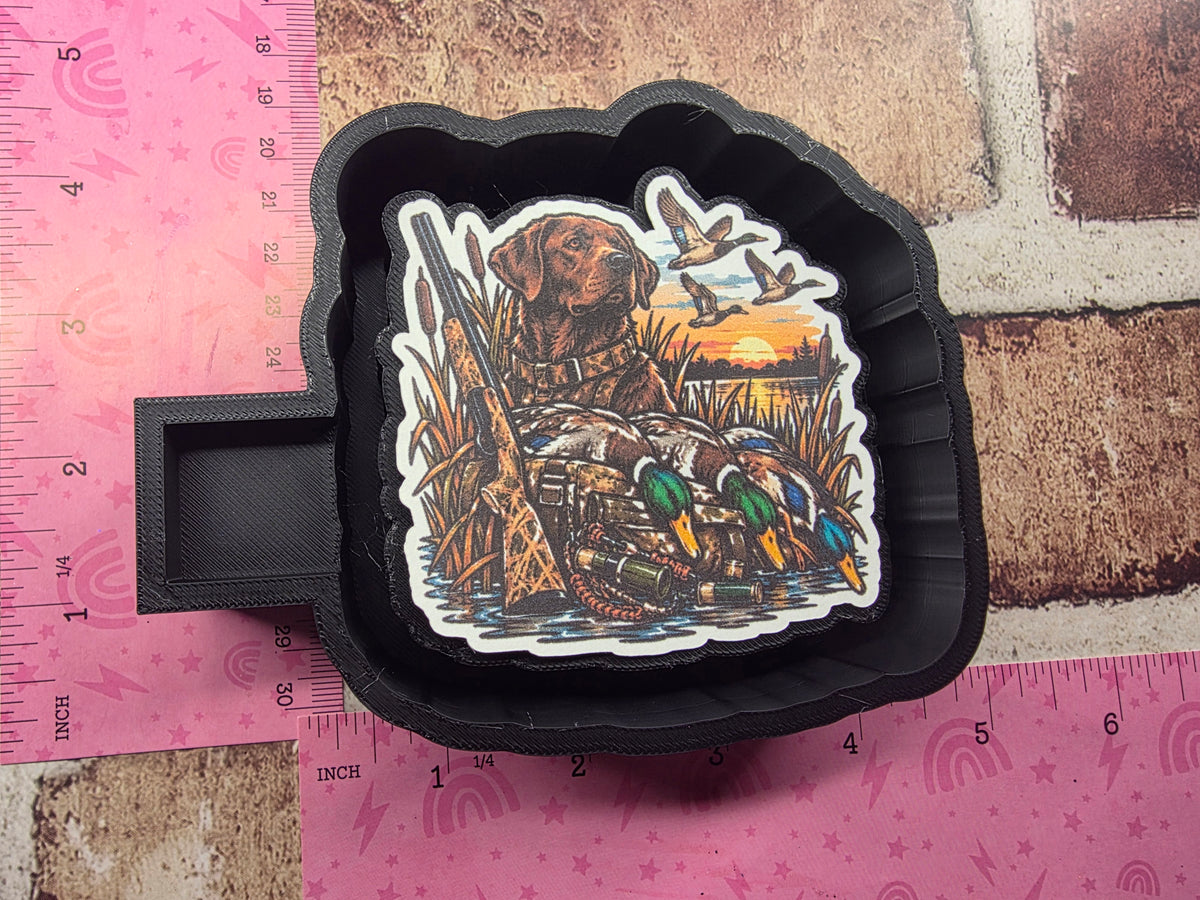Duck Hunt Cardstock Freshie Mold 